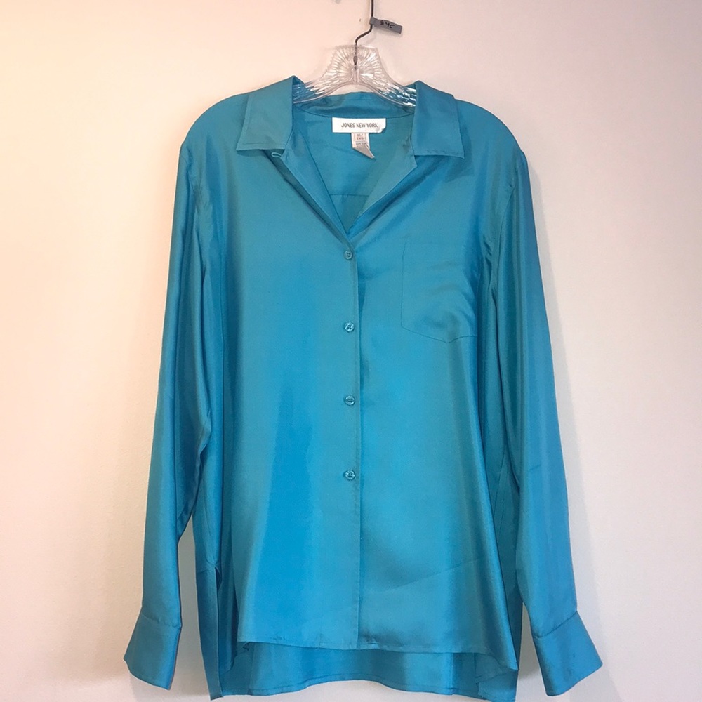Vintage Jones New York silk blouse